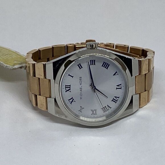 Michael Kors Channing MK6150 Women's Stainless Steel Analog Quartz Watch XR225 - Picture 7 of 12